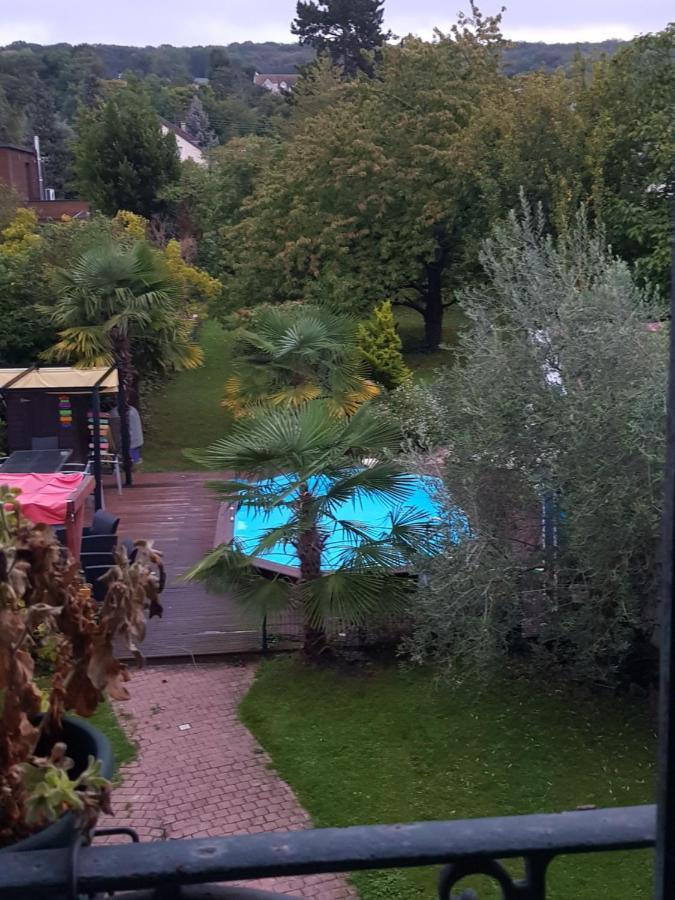 2 Chambres D 'Hotes Chez Un Particulier Avec Piscine Saint-Leu-la-Foret Dış mekan fotoğraf